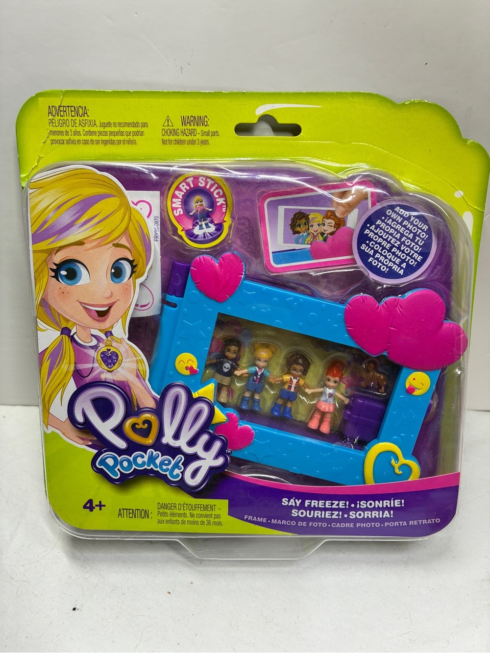 Polly Pocket Say Freeze! Frame Pocket World Play Set Figures (2018) New